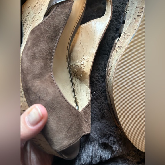 Brown Suede Wedges - Picture 10 of 10